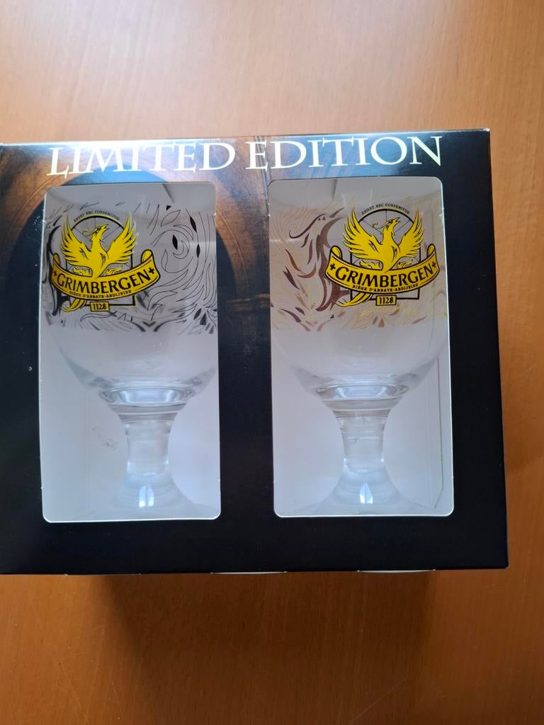 Verres à bière Grimbergen en édition limitée, Collections, Enlèvement