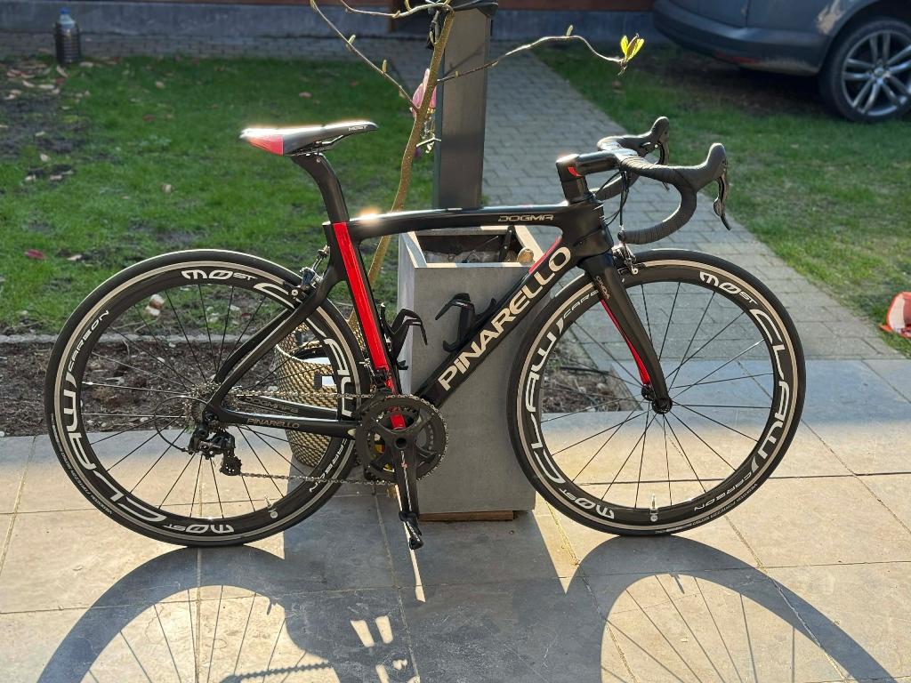 Pinarello Dogma F8 full carbone S, Autres marques, 10 à 15 vitesses, Enlèvement, Utilisé