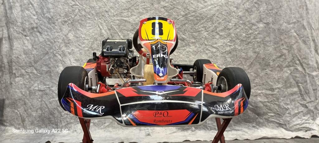 Birel Chassis met origineel Honda GX160, Ophalen, Zo goed als nieuw, Kart