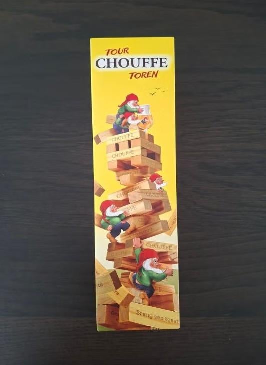 La Chouffe - Torenspel (Jenga) - nog nieuw!, Hobby en Vrije tijd, Gezelschapsspellen | Overige, Ophalen of Verzenden, Nieuw