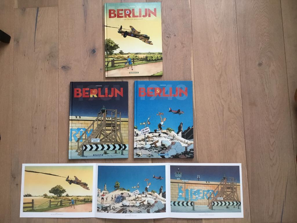 Marvano Berlijn 3 delen, Meerdere stripboeken, Ophalen of Verzenden, Gelezen