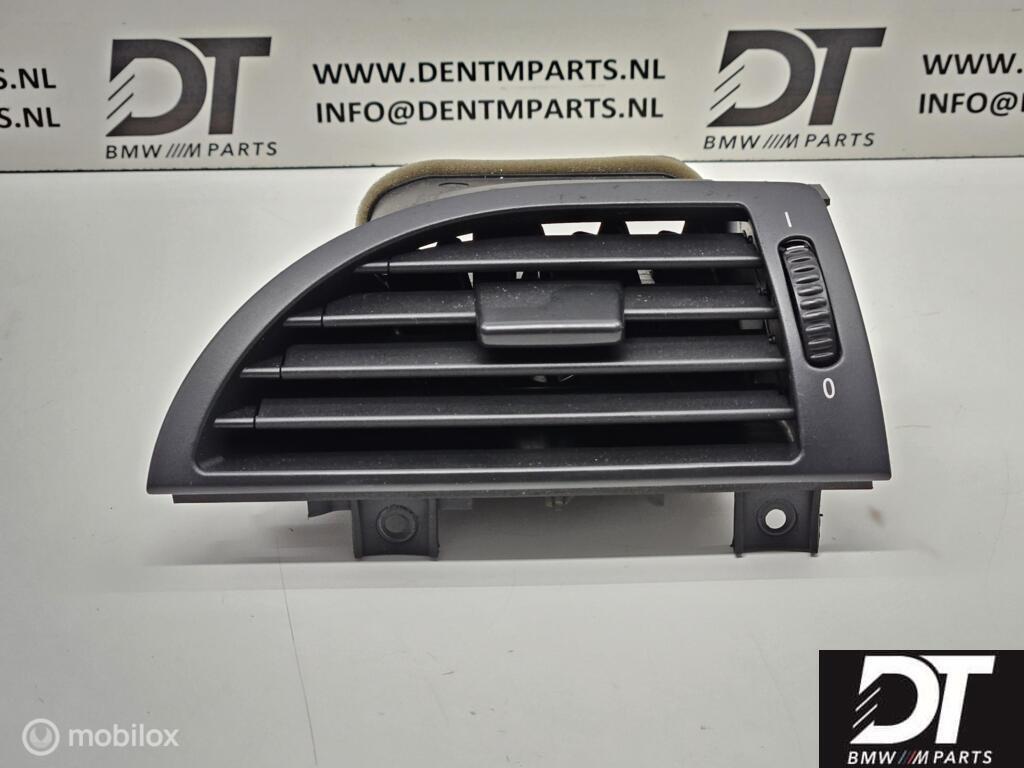 Dashboard luchtrooster rechts BMW 6-serie E63 64227899736, Gebruikt, Ophalen of Verzenden, BMW, BMW