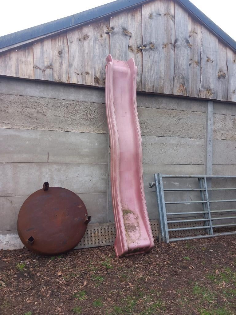 glijbaan , schuifaf, Kinderen en Baby's, Speelgoed | Buiten | Speeltoestellen, Ophalen, Gebruikt, Glijbaan