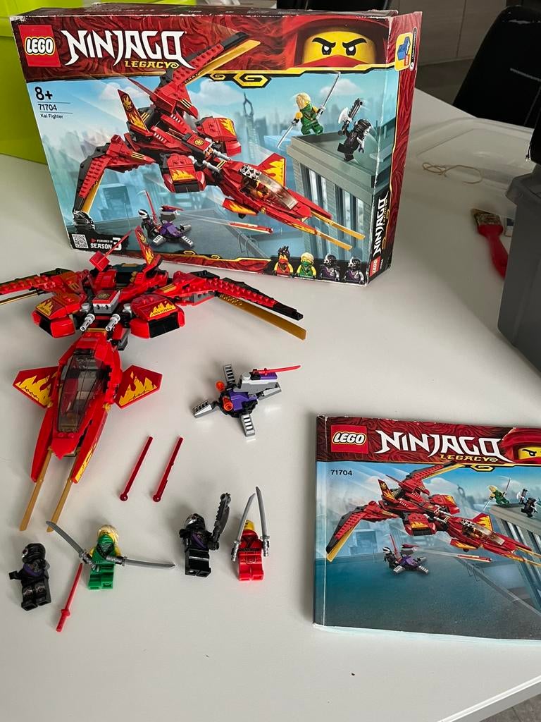 Lego Ninjago 3 sets 71704 + 70608 + 70752, Ophalen of Verzenden, Gebruikt, Lego