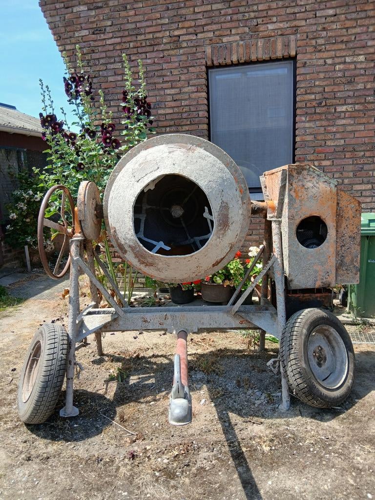 Betonmolen, Doe-het-zelf en Bouw, Ophalen, Gebruikt
