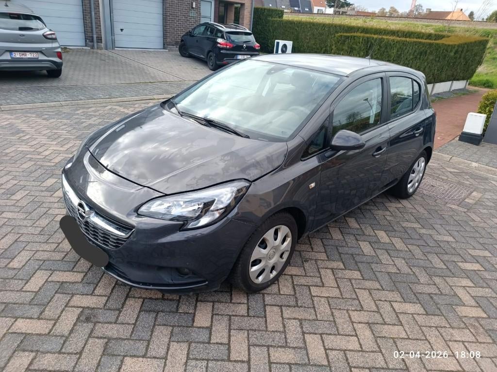 Opel corsa 2017 1.4i 92000km, Auto's, Opel, Euro 6, 5 deurs, Particulier, Zilver of Grijs