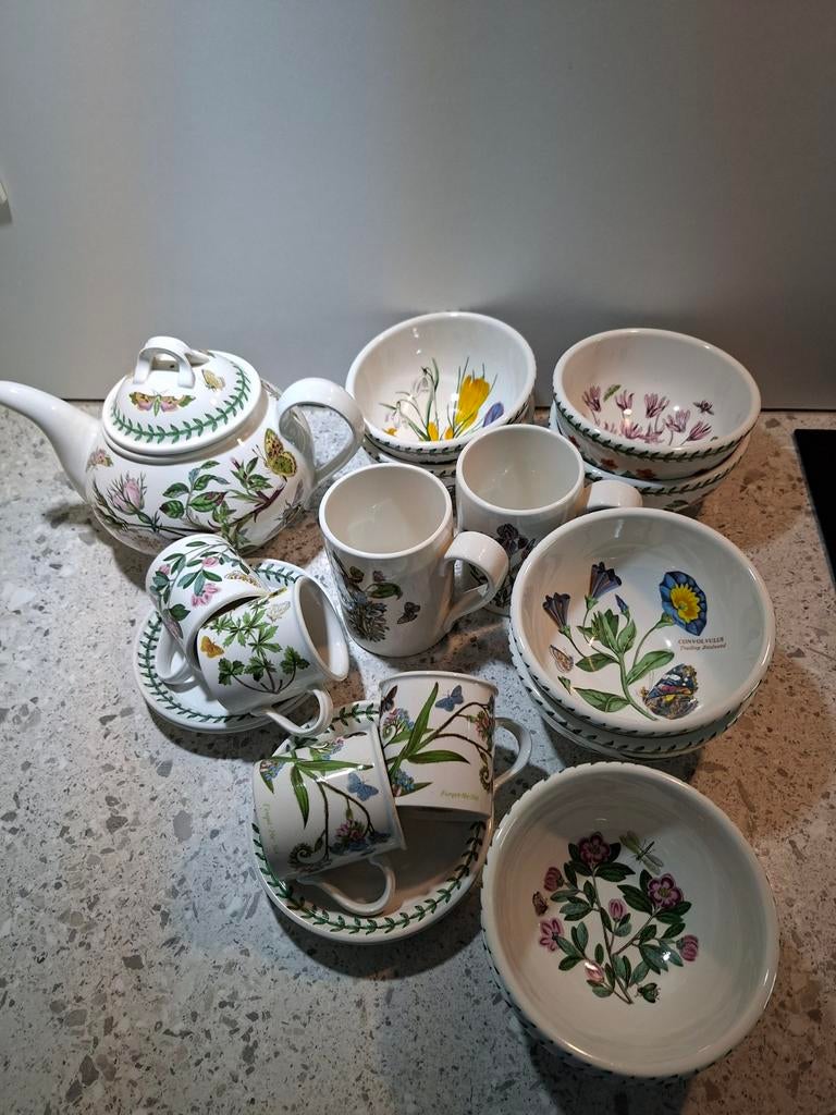 The botanic garden servies, Huis en Inrichting, Keuken | Servies, Ophalen of Verzenden