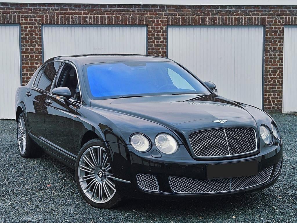 BENTLEY  FLYINGSPUR SPEED 610PK 100DKMS NIEUWSTAAT, Auto's, Bentley, Automaat, Leder, Particulier, Flying Spur