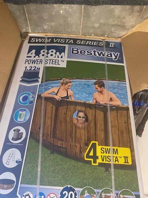 PISCINE HORS SOL, Neuf, Enlèvement, Rectangulaire, Piscines hors sol