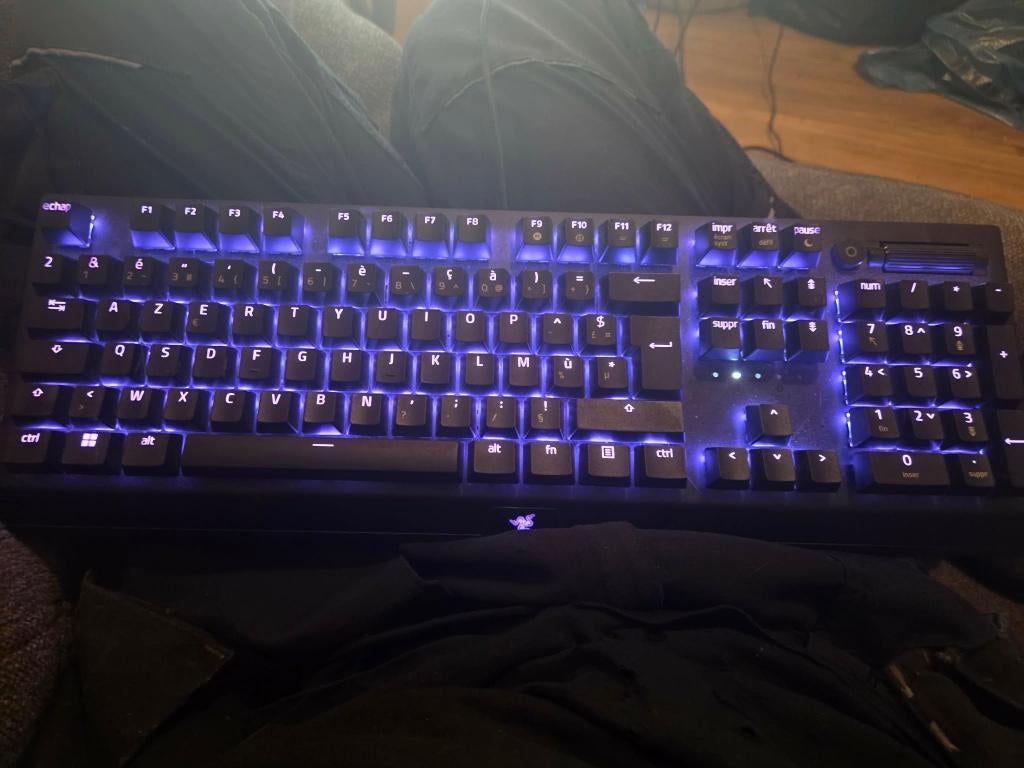 Razer BlackWidow V3 Keyboard (Green Switch), Computers en Software, Ophalen, Gaming toetsenbord, Azerty, Zo goed als nieuw