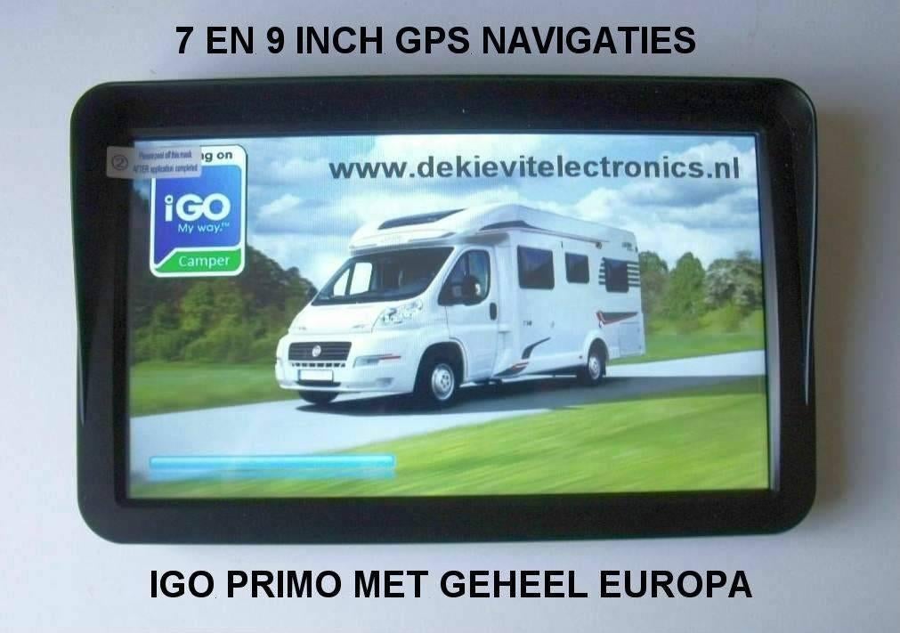 Nieuwe 7 en 9 inch GPS Navigaties voor Camper en Caravan, Ophalen of Verzenden, Nieuw