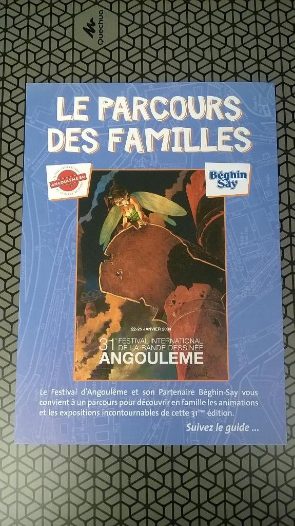 Folder 31ste festival van Angoulème – Régis Loisel, Gelezen, Eén stripboek, Ophalen of Verzenden, Régis Loisel