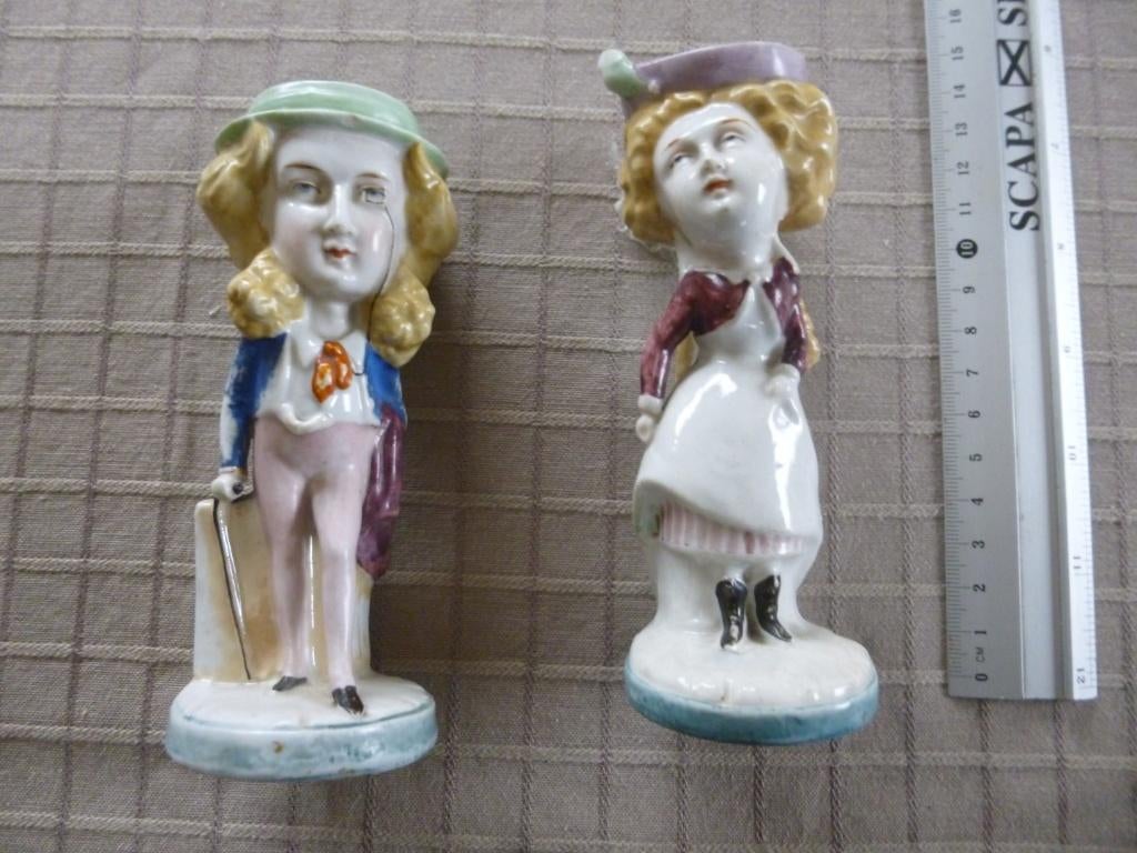 oude porseleinen beeldjes, Ophalen of Verzenden