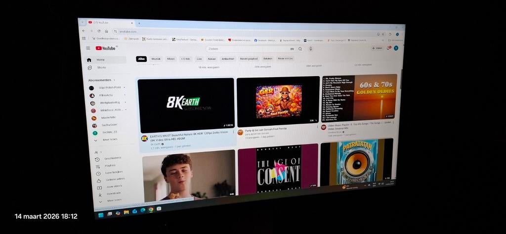 Nieuw tcl pc scherm 24 inch mini led scherm, Computers en Software, Monitoren, Ophalen, HDMI, LED