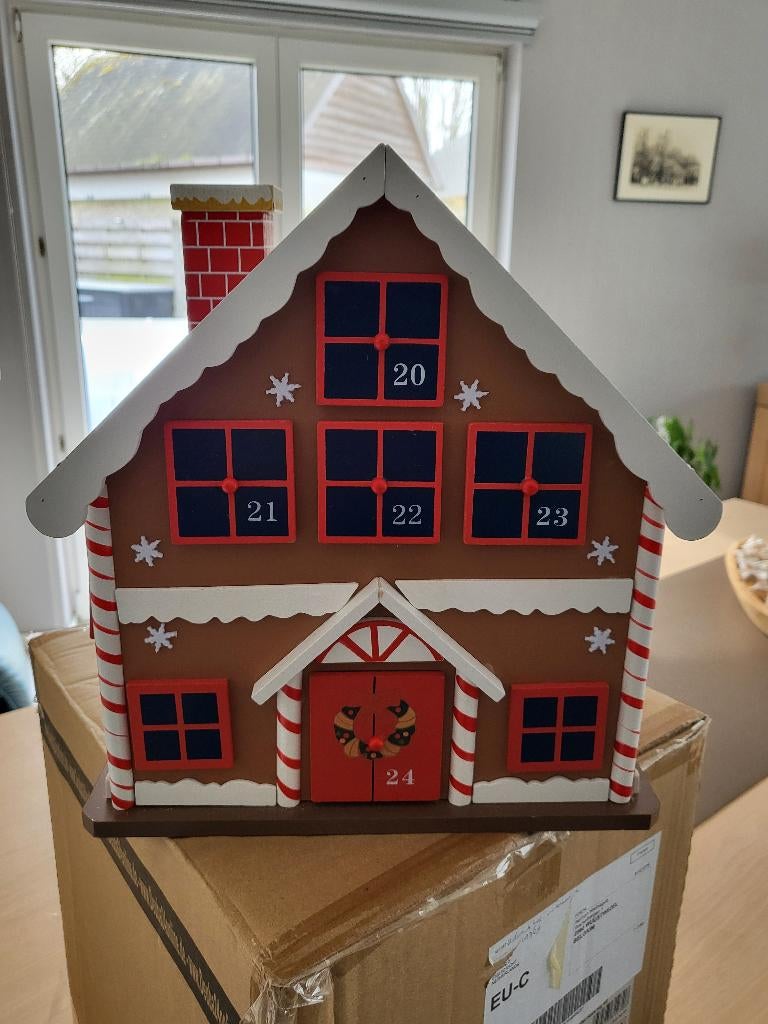 adventskalender(huisje), Diversen, Kerst, Ophalen, Zo goed als nieuw