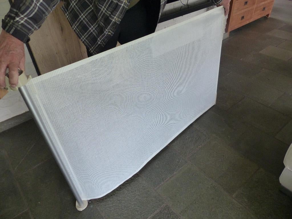 escalier ou portail d'une largeur maximale de 130 cm, Enlèvement ou Envoi, Comme neuf, 115 cm ou plus, Barrière rétractable