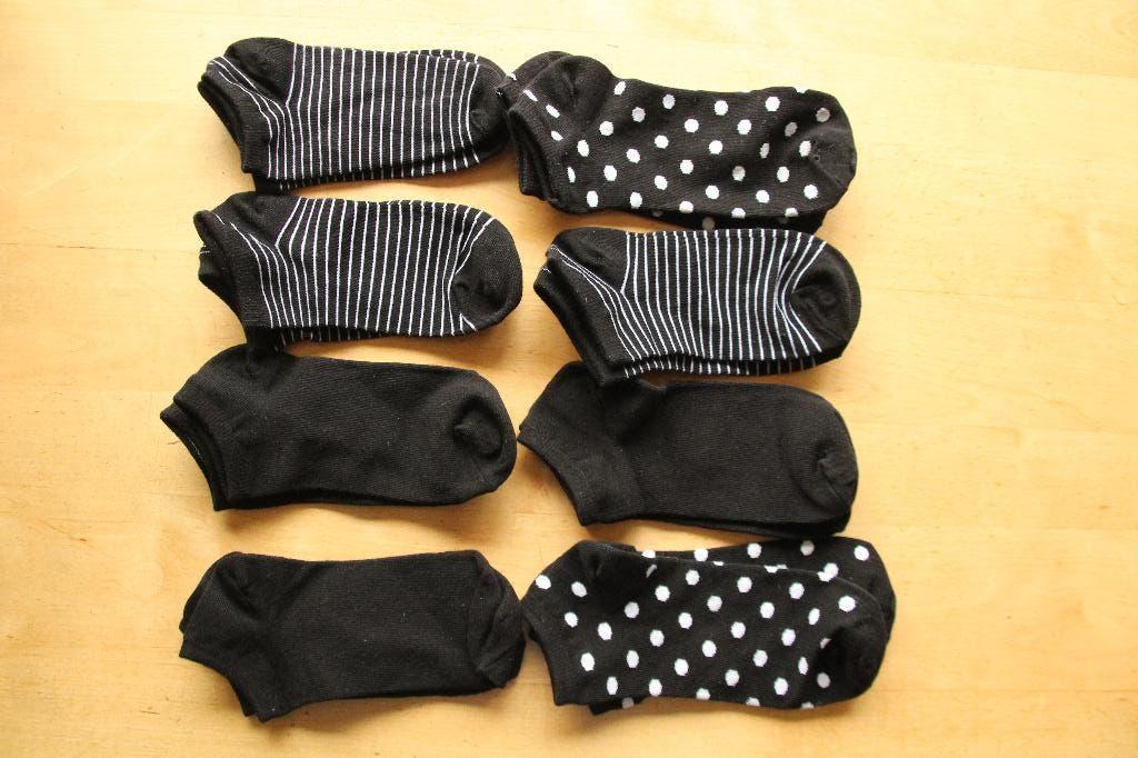 NOUVELLES chaussettes de basket noires à motifs variés, Vêtements | Femmes, Chaussettes & Bas, Neuf, Taille 35 à 38, Noir, Envoi