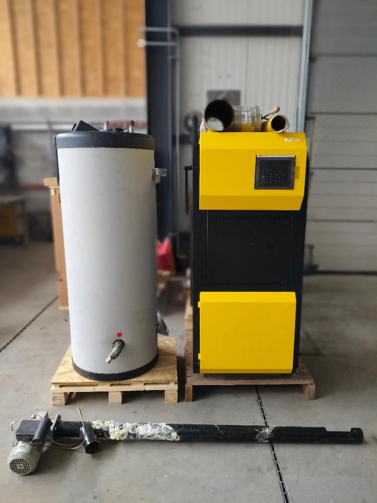 Chaudière biomasse pellet Ponast KP21, Ophalen, Gebruikt