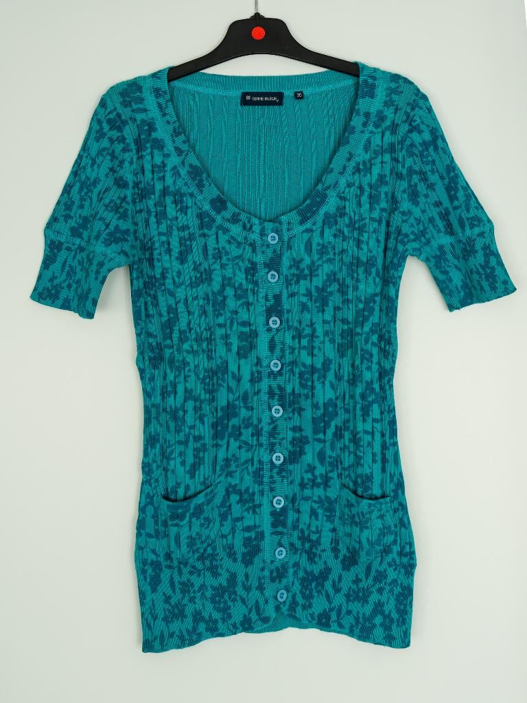 Pull, marque Terre Bleue, manches courtes, NEUF, taille 36, Vêtements | Femmes, Pulls & Gilets, Neuf, Terre Bleue, Taille 36 (S)