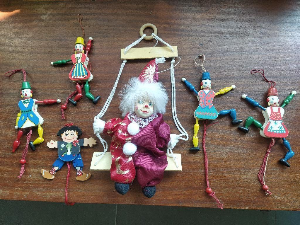 Harlekijn-pierrot-clowntje-Disney-trollen-smurfen: popjes, Verzamelen, Poppetjes en Figuurtjes, Gebruikt, Ophalen of Verzenden