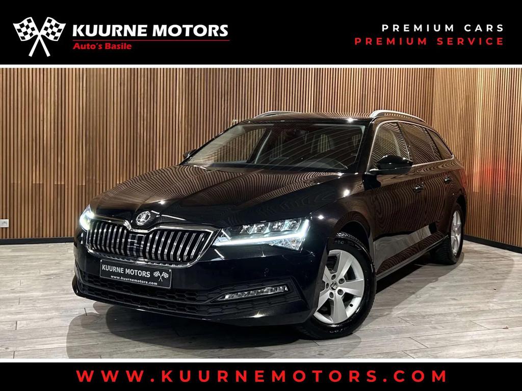 Skoda Superb Combi 2.0 TDI DSG Led/Cam/Pdc/Gps/Bt *1j garant, Autos, Skoda, 1968 cm³, Noir, 5 portes, Tissu