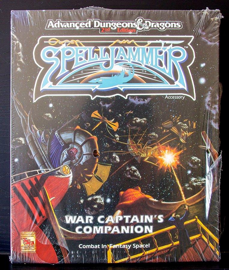 ADD 2nd Ed-Spelljammer Acc, War Captain's Companion TSR 1992, Ophalen of Verzenden, Zo goed als nieuw, Overige soorten, Boek of Catalogus