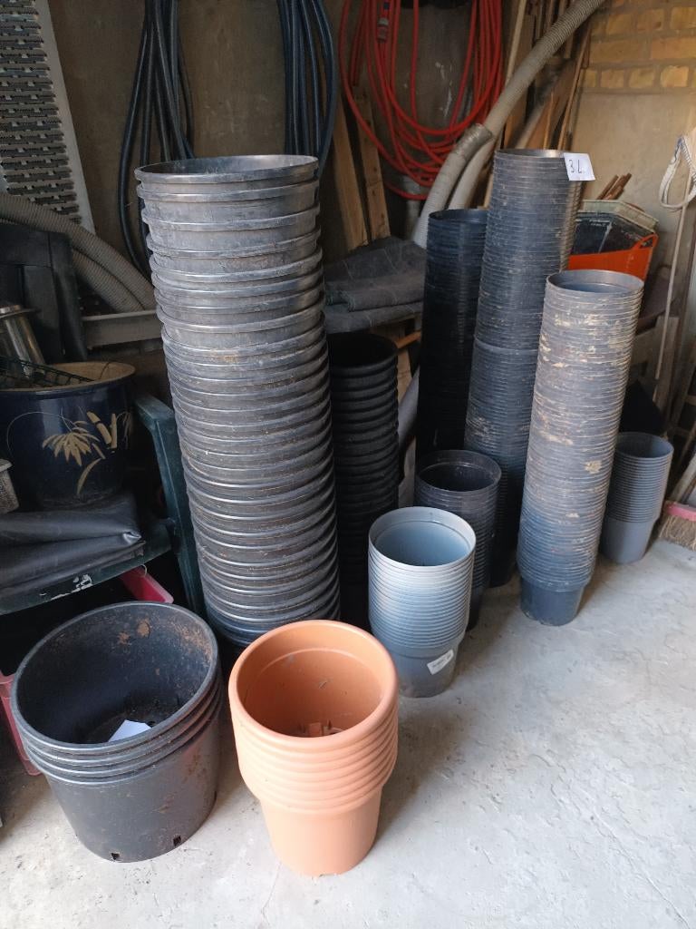 bloempotten, Jardin & Terrasse, Pots de fleurs, Utilisé, Synthétique, Intérieur, Balcon, Jardin, Enlèvement