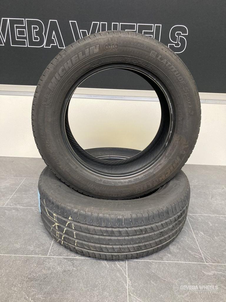2x 235/60/18 103W Michelin Latitude Sport 3 AO banden, 18 inch, Gebruikt, -, -