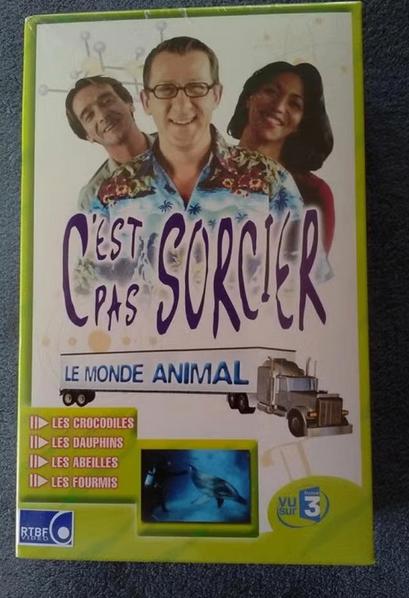 2 C'est pas sorcier VHS-boxen - De dierenwereld NIEUW!, Cd's en Dvd's, Alle leeftijden, Ophalen of Verzenden, Nieuw in verpakking