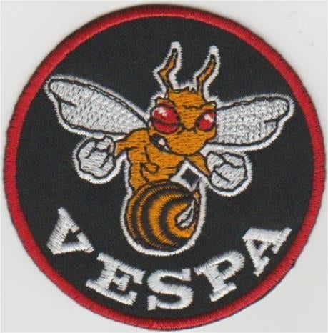 Vespa stoffen opstrijk patch embleem #21, Motos, Accessoires | Autre, Neuf, Envoi