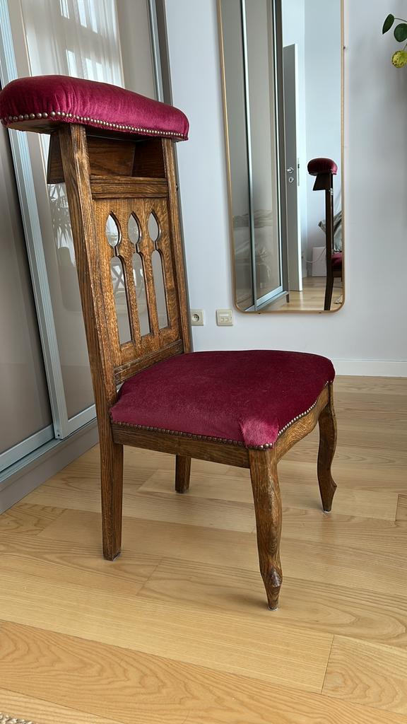 A vendre, prie-Dieu, Enlèvement