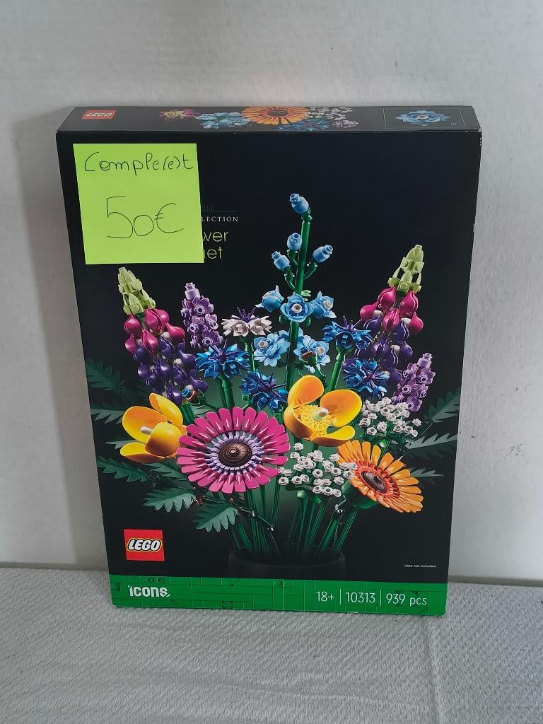 Lego Botanical 10313 Bouquet de fleurs sauvages, Enlèvement ou Envoi, Utilisé, Lego