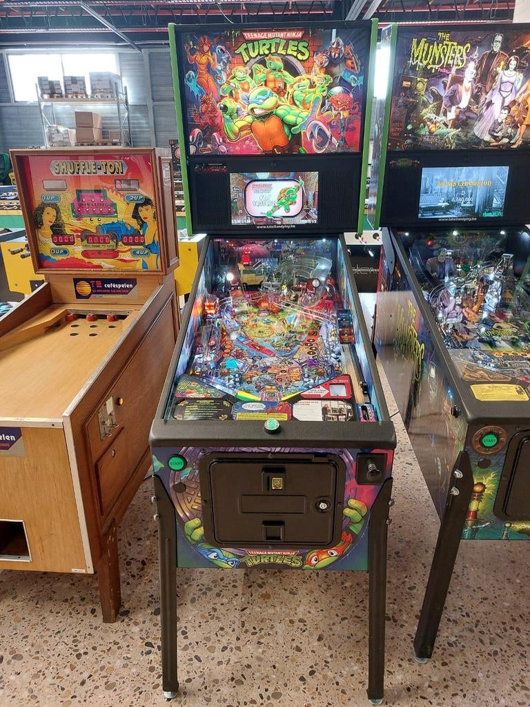 Flipper Teenage Mutant Ninja Turtles Pro, Enlèvement, Comme neuf, Flipper (jeu), Stern