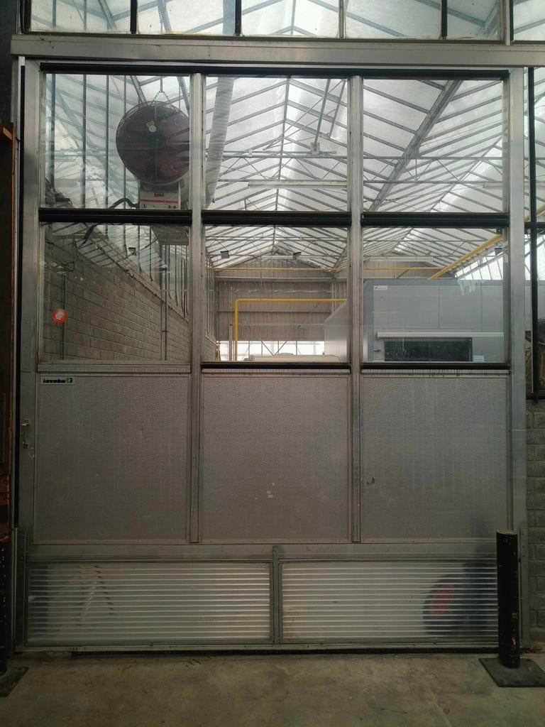 Schuifdeur/poort aluminium, Ophalen, Aluminium