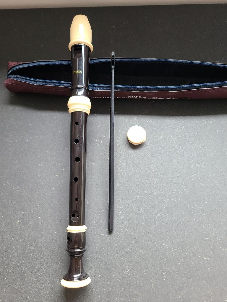 Blokfluit Thaïs Recorder Soprano, Muziek en Instrumenten, Blaasinstrumenten | Blokfluiten, Ophalen, Zo goed als nieuw, Sopraan of Sopranino