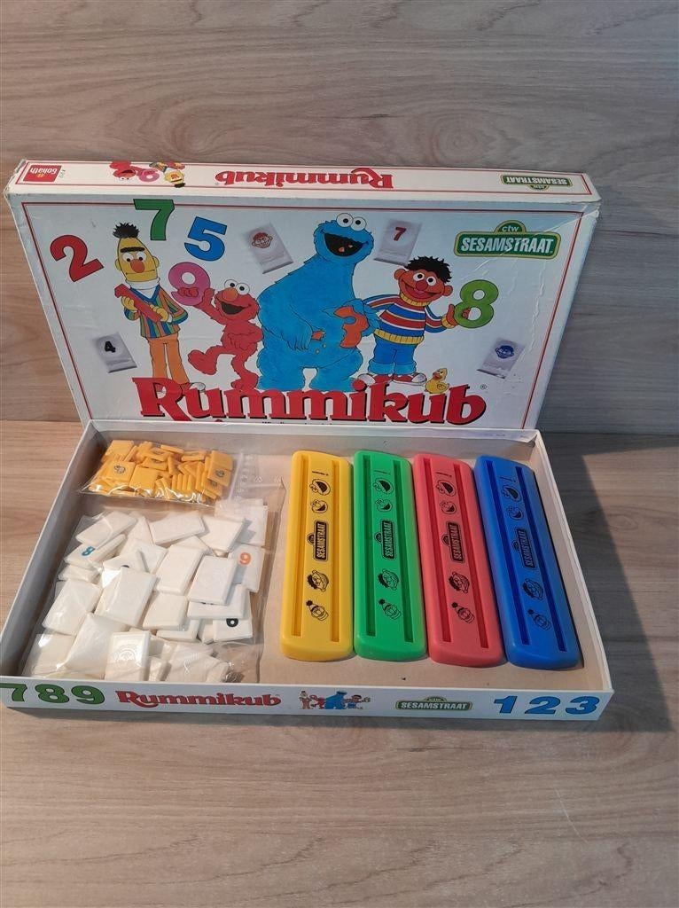 Rummikub sesamstraat editie - s6097, Verzenden, Zo goed als nieuw