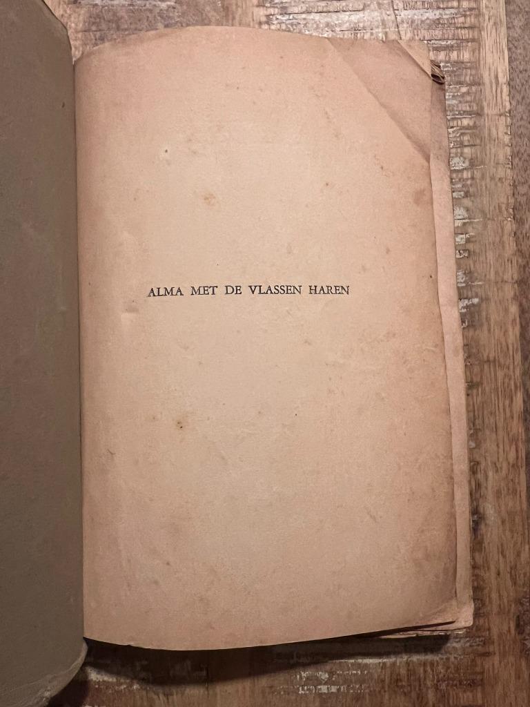 Alma - Stijn Streuvels, Enlèvement ou Envoi, Stijn Streuvels