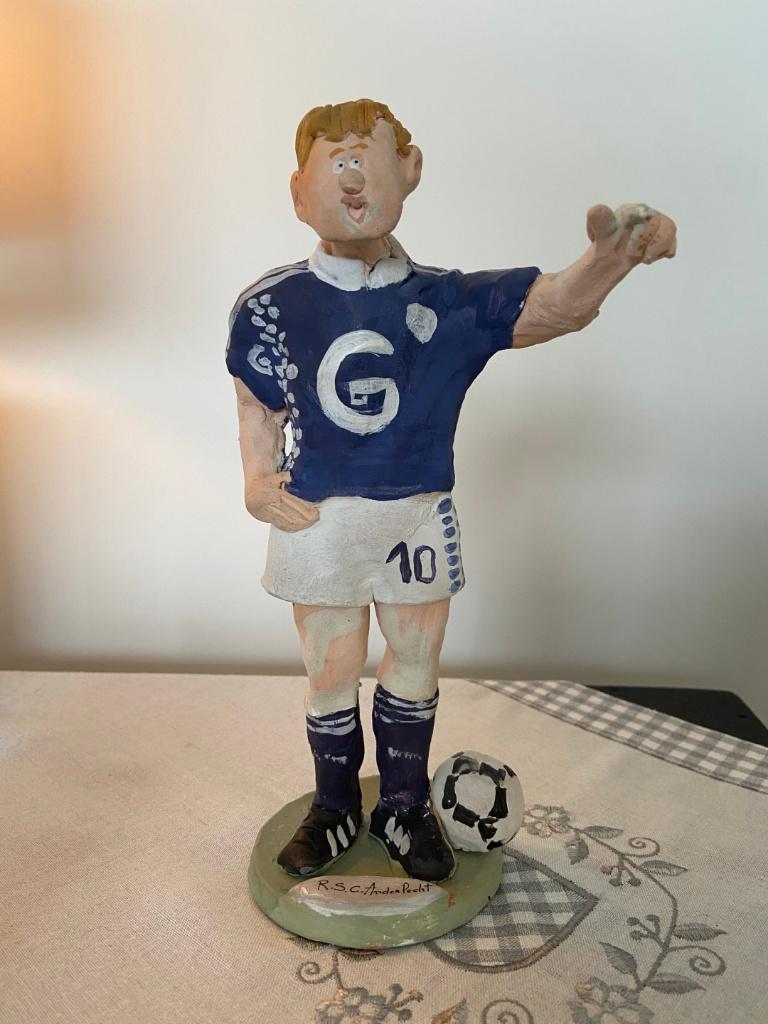 Beeldje Anderlechtspeler Pär Zetterberg, Ophalen of Verzenden, Beeldje of Poppetje