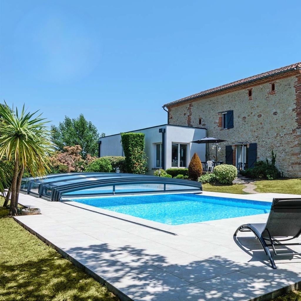 Abri de piscine sur mesure - Devis gratuit, Envoi, Neuf, Couverture de piscine