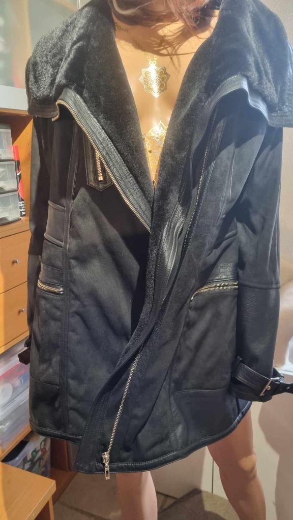 Beau manteau hiver 3/4 daim cuir neuve avec étiquette T46, Vêtements | Femmes, Vestes | Hiver, Neuf, Taille 46/48 (XL) ou plus grande