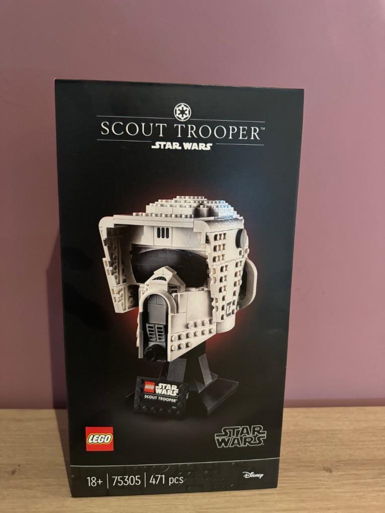 LEGO Star Wars Scout Trooper Helm 75305, Ophalen, Nieuw, Complete set, Lego