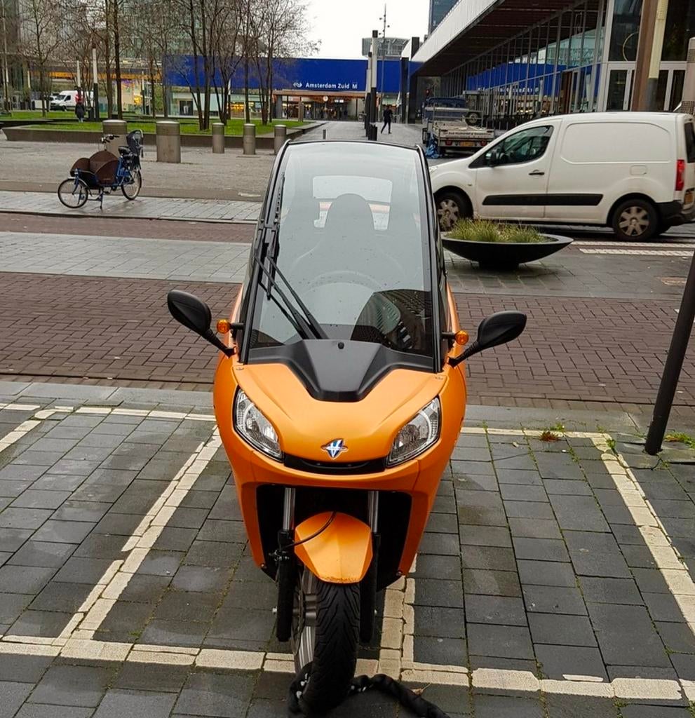 100% Elektrische voertuig CARVER 45 km/h 100km bereik, Ophalen