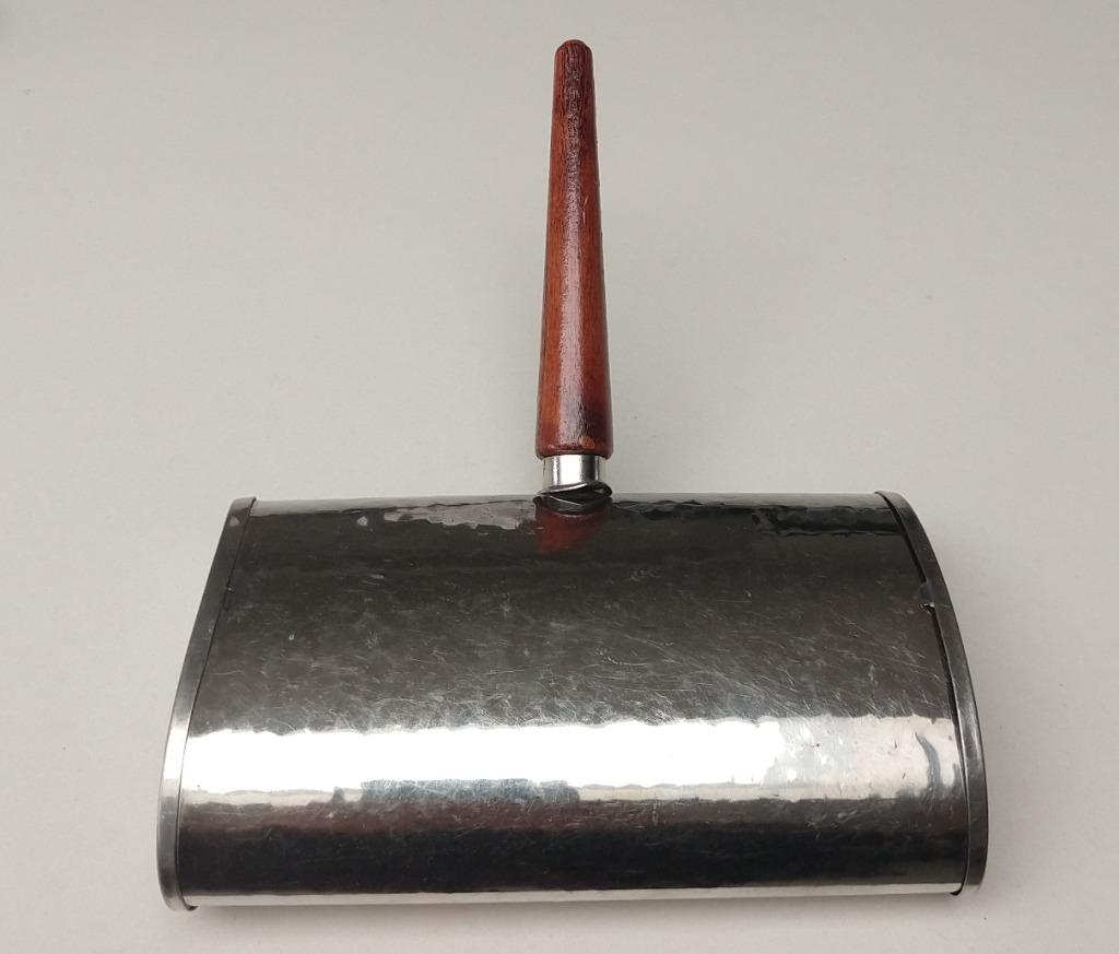 Vintage  verzilverde tafelroller gehamerd jaren 50, Enlèvement