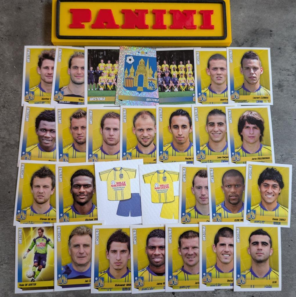 PANINI FOOTBALL 2011 28X STICKERS :  WESTERLO, Hobby en Vrije tijd, Verzenden, Nieuw