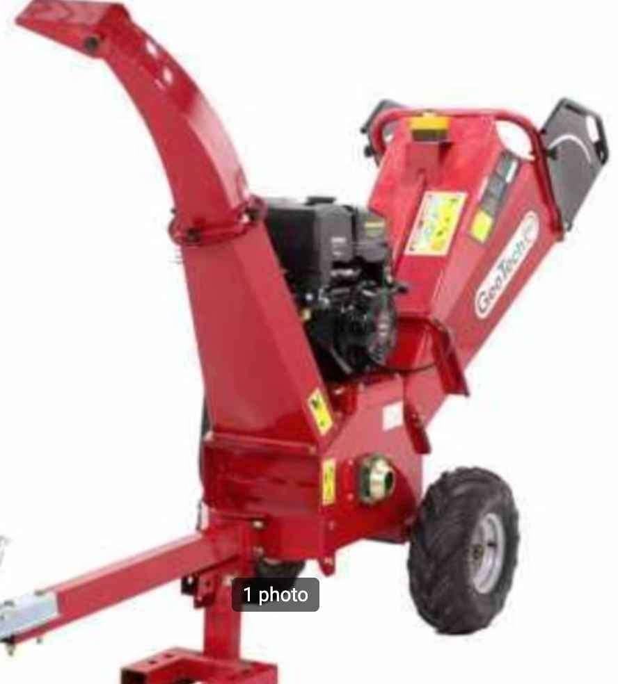 LOCATION Broyeur de branche 90mm, Jardin & Terrasse, Déchiqueteurs, Enlèvement, Comme neuf, Essence