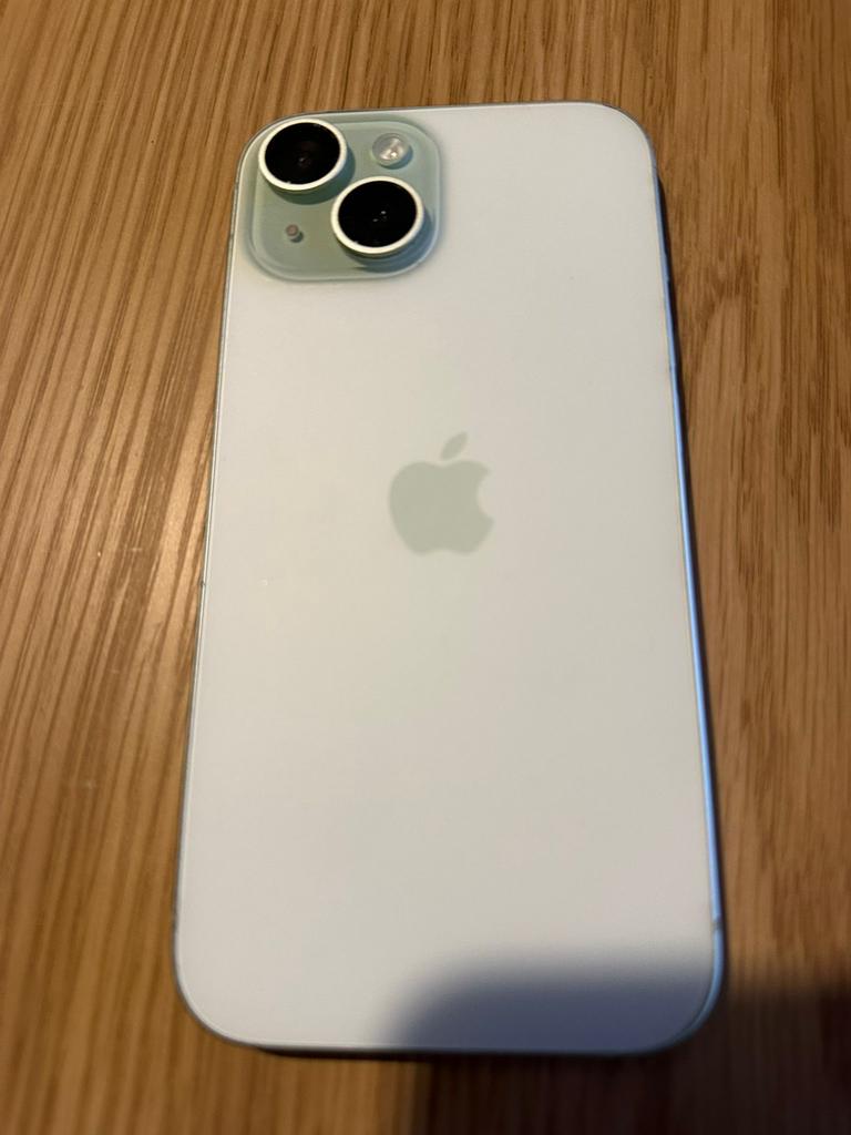 Iphone 15 vert menthe 128 Go, 80 %, 128 GB, IPhone 15, Comme neuf