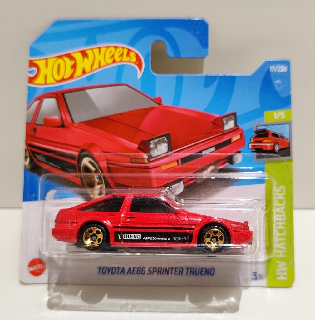 Hot Wheels Toyota AE86 Sprinter Trueno Rood (2022), Enlèvement ou Envoi
