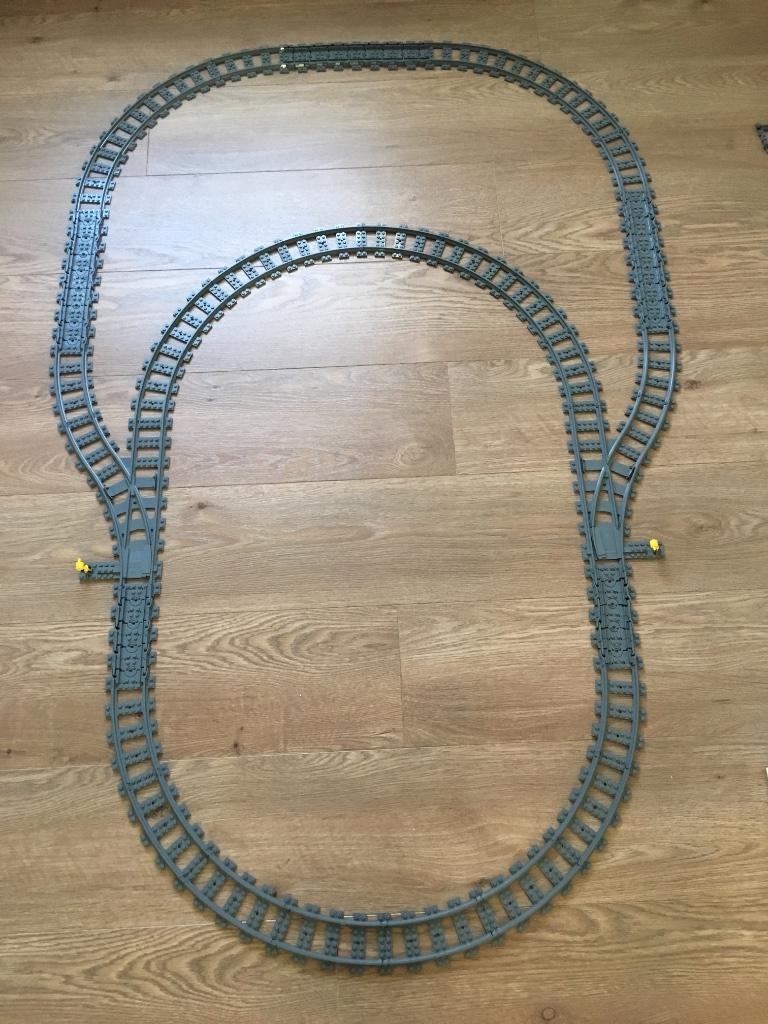 Groot Lego spoor met vele onderdelen, Kinderen en Baby's, Speelgoed | Duplo en Lego, Zo goed als nieuw, Lego, Losse stenen, Ophalen of Verzenden