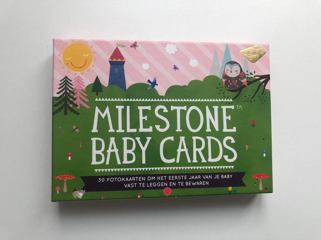 Mijlpaalkaarten / milestone cards baby, Ophalen of Verzenden, Nieuw, Kraamcadeau