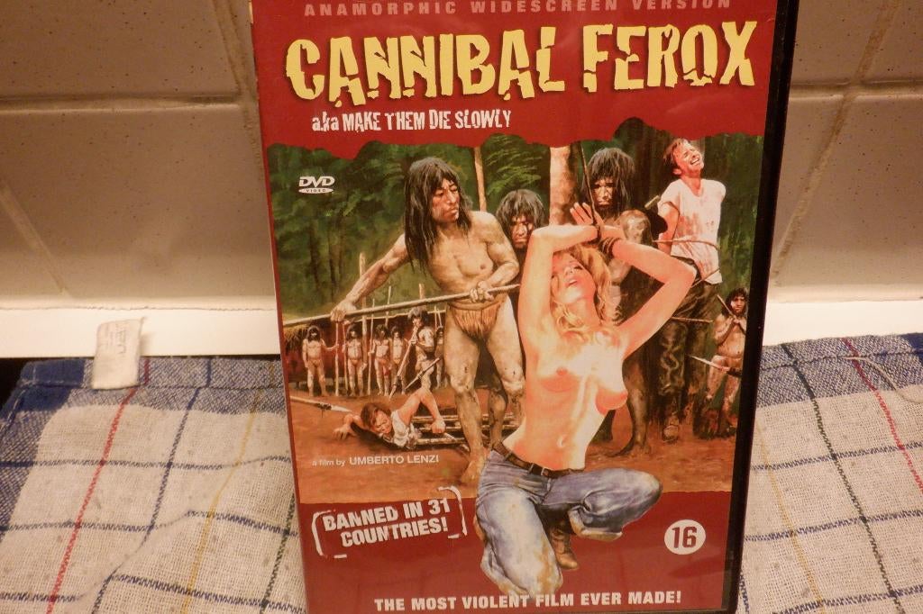 DVD Cannibal Ferox., À partir de 16 ans, Enlèvement ou Envoi, Comme neuf, Gore